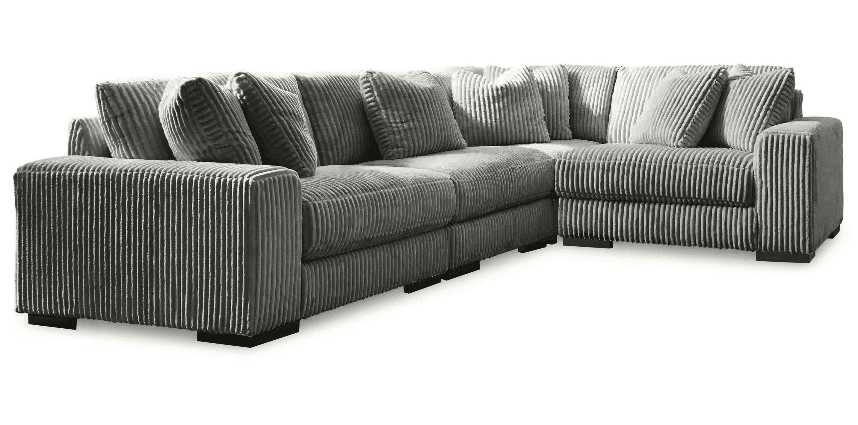 Lindyn Fog 4pc Sectional - Ornate Home