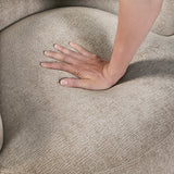 Ruvo Brown Swivel Chair