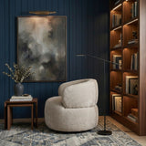 Ruvo Brown Swivel Chair