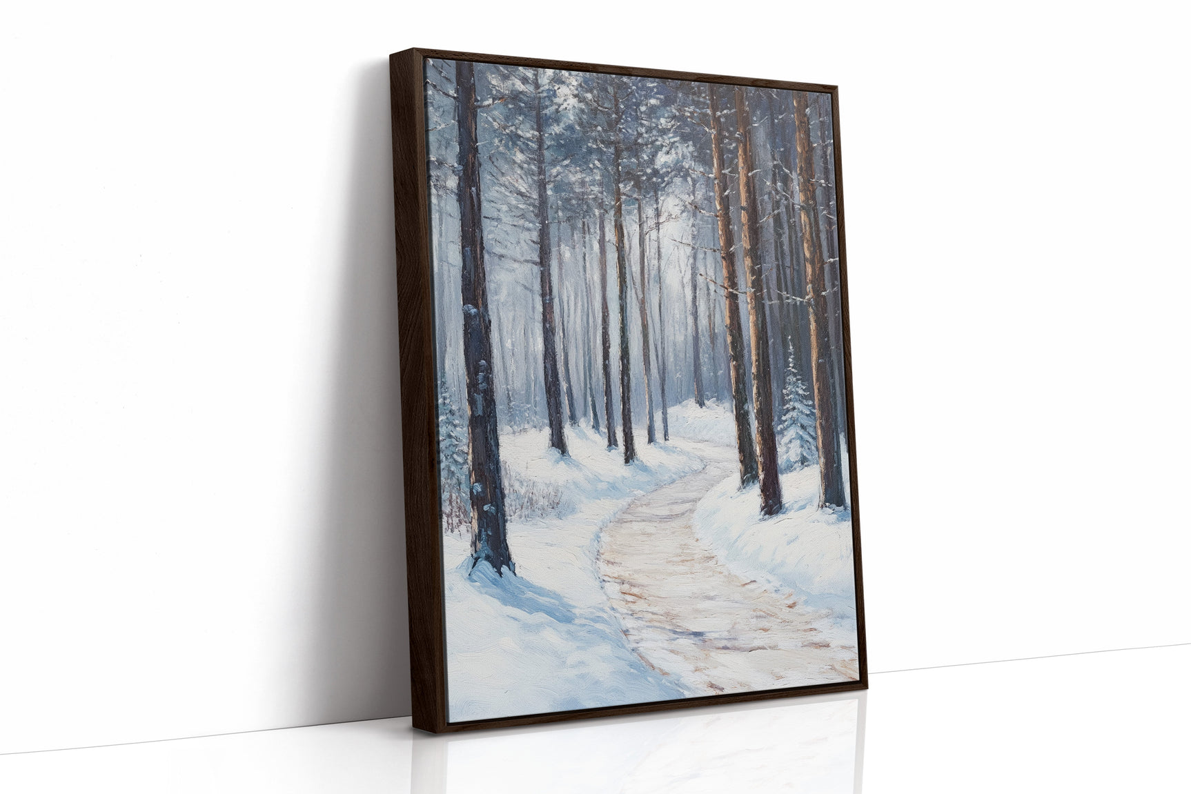 A Path Through Winter's Embrace