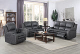 Wasatch Iron Fabric Power Reclining Chair