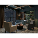 Aria Brown Accent Chair