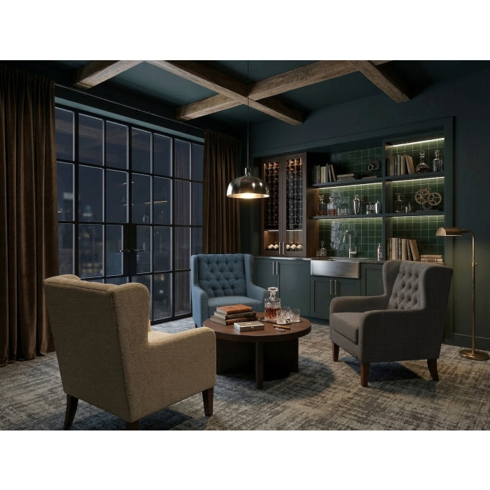 Aria Brown Accent Chair