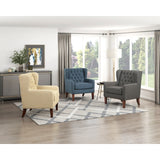 Aria Brown Accent Chair