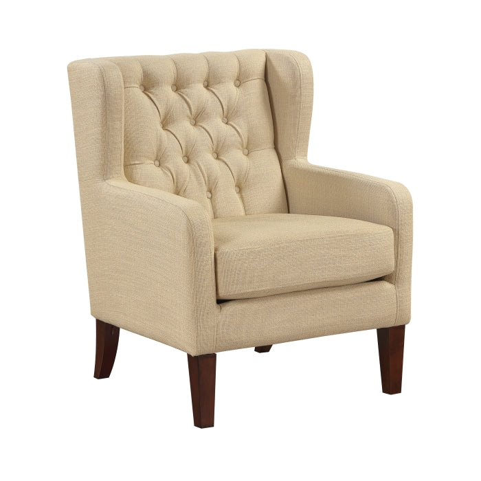 Aria Brown Accent Chair
