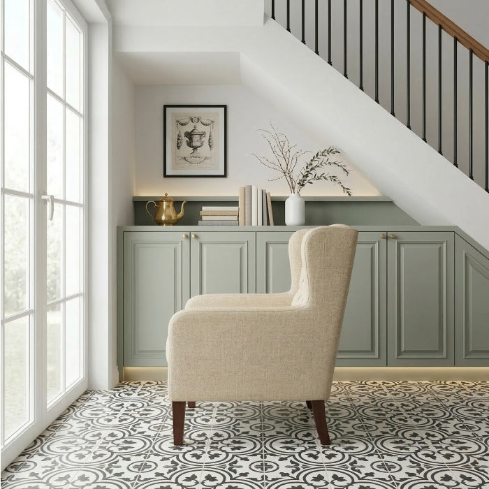 Aria Brown Accent Chair