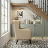 Aria Brown Accent Chair