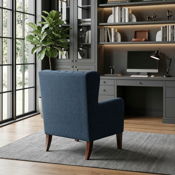 Aria Brown Accent Chair