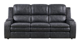 Wasatch Iron Fabric Power Reclining Sofa & Loveseat