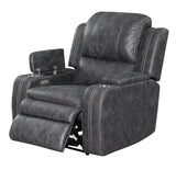 Wasatch Iron Fabric Power Lift Recliner