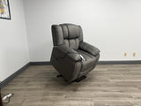 Midway Pewter Fabric Power Lift Recliner