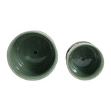 Hobartgate Green Planters (Set of 2)