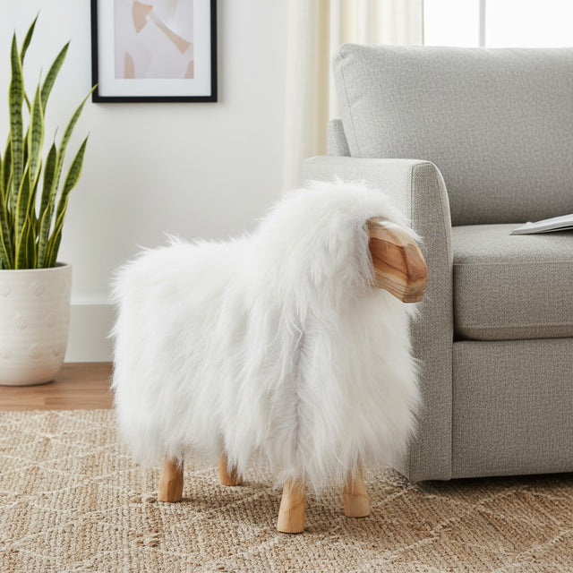 Leoland White/Tan/Brown Decor