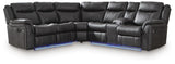 Perarrygin Carbon 2-Piece Reclining Sectional