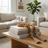 Taylor Light Brown Resin Garland