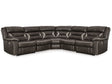 Kincord Midnight 5-Piece Power Reclining Sectional - Ornate Home