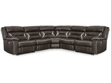 Kincord Midnight 5-Piece Power Reclining Sectional - Ornate Home