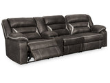 Kincord Midnight 2pc Power Reclining Sectional Sofa - Ornate Home