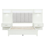 Kidman White 3-Piece Eastern King Bedroom Set - Ornate Home