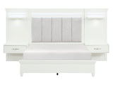 Kidman White 3-Piece Eastern King Bedroom Set - Ornate Home