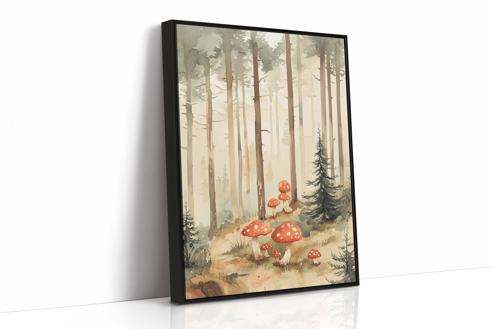 Mushroom Serenade in the Pines