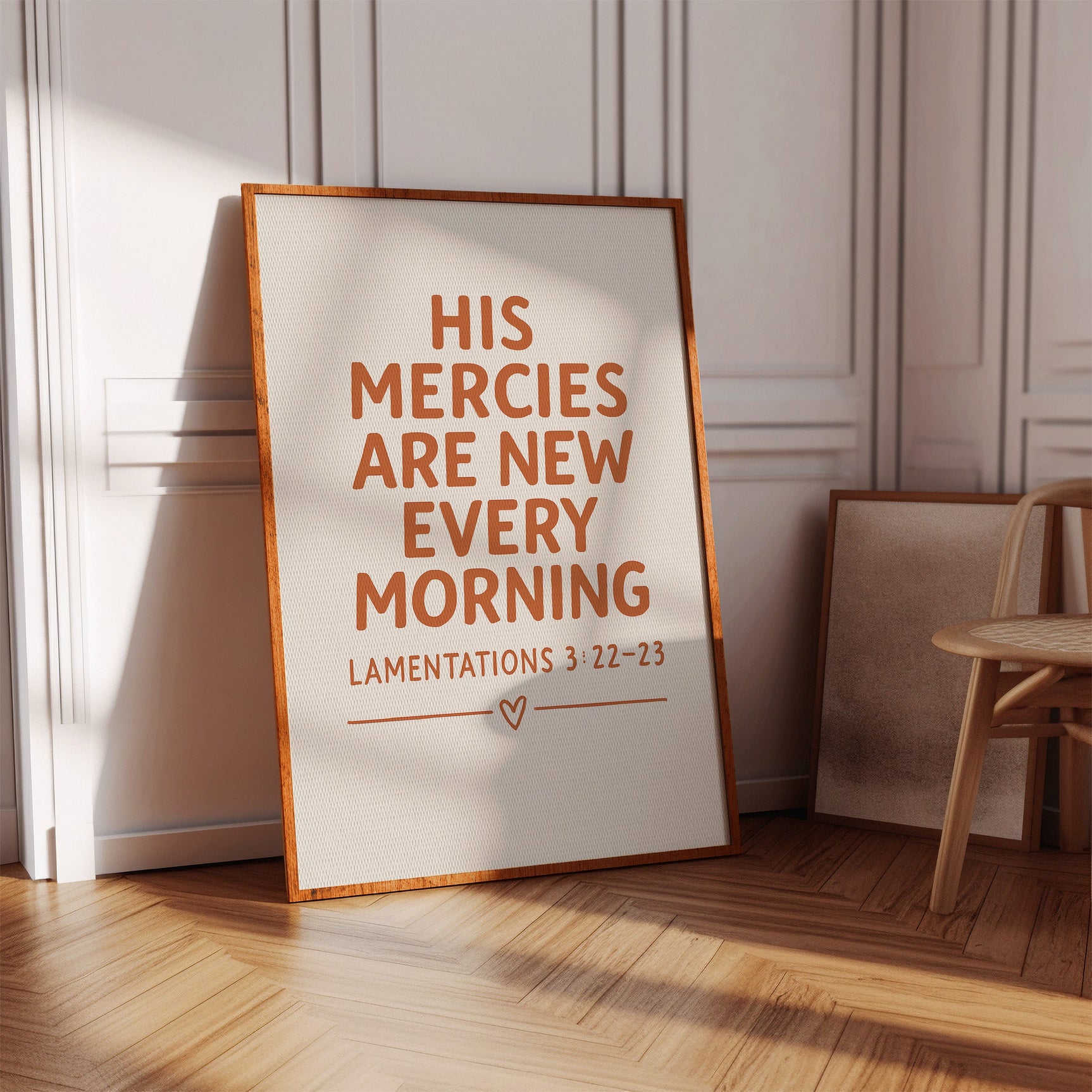 New Every Morning Scripture Print