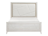 Asteria Antique White Queen Bed - Ornate Home