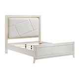 Asteria Antique White Queen Bed - Ornate Home