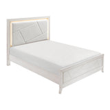 Asteria Antique White Queen Bed - Ornate Home