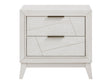 Asteria Antique White Nightstand - Ornate Home