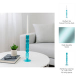Isle Blue Large Mixed Bubble Taper Candle Holder