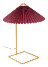 Charo Red & Gold Table Lamp