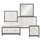 Rowan Silver 4pc Dining Set