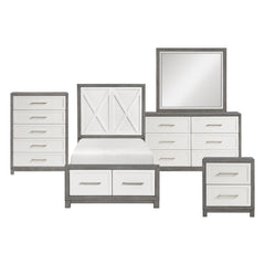 Rowan Silver 5pc Dining Set
