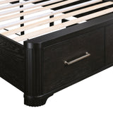 Gilbert Charcoal California King Platform Bed - Ornate Home