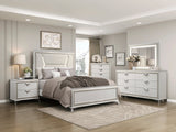 Audra White Nightstand - Ornate Home