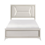 Audra White Queen Bed - Ornate Home