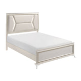 Audra White Queen Bed - Ornate Home