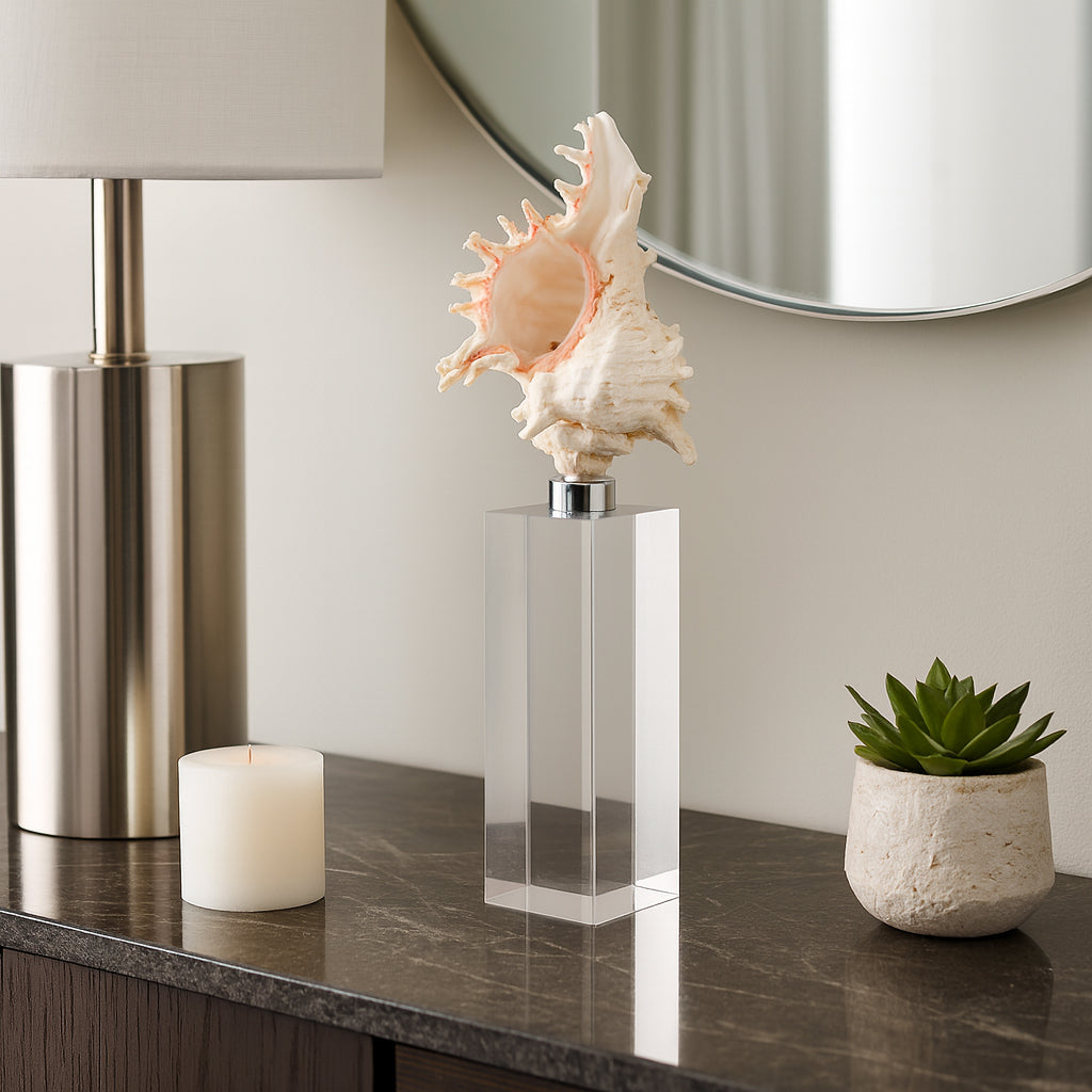 Ramonacrest Clear/White/Ivory Large Decor