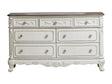 Cinderella Antique White Dresser - Ornate Home