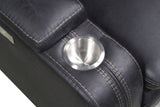 Richfield Ebony Fabric Power Reclining Sofa