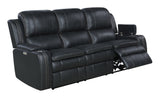 Richfield Ebony Fabric Power Reclining Sofa