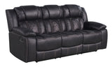Boulder Ebony Fabric Reclining Sofa & Loveseat