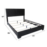 Ireland III Black Eastern King Bed