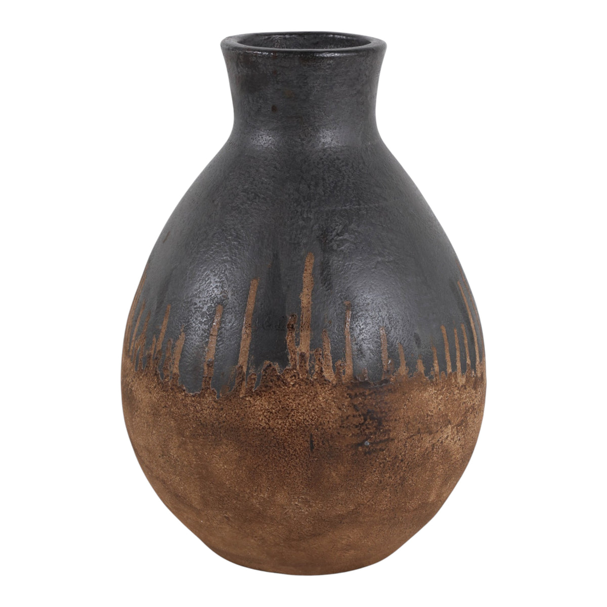 Monroemill Black/Brown Small Vase