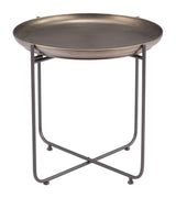 Bronson Bronze Side Table