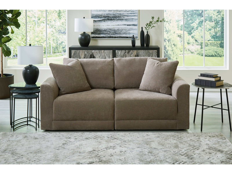 Raeanna Storm Sectional Loveseat / 2pc - Ornate Home