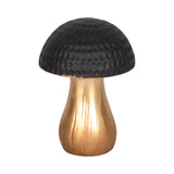 Rossi Black/Gold Hammered Top Mushroom