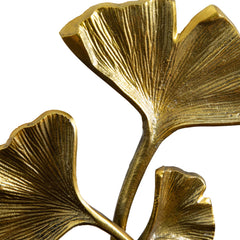 15" Gold Leaf Statue Decorative Accent - Ornate Home