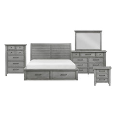 Logandale Gray 5pc Bedroom Set